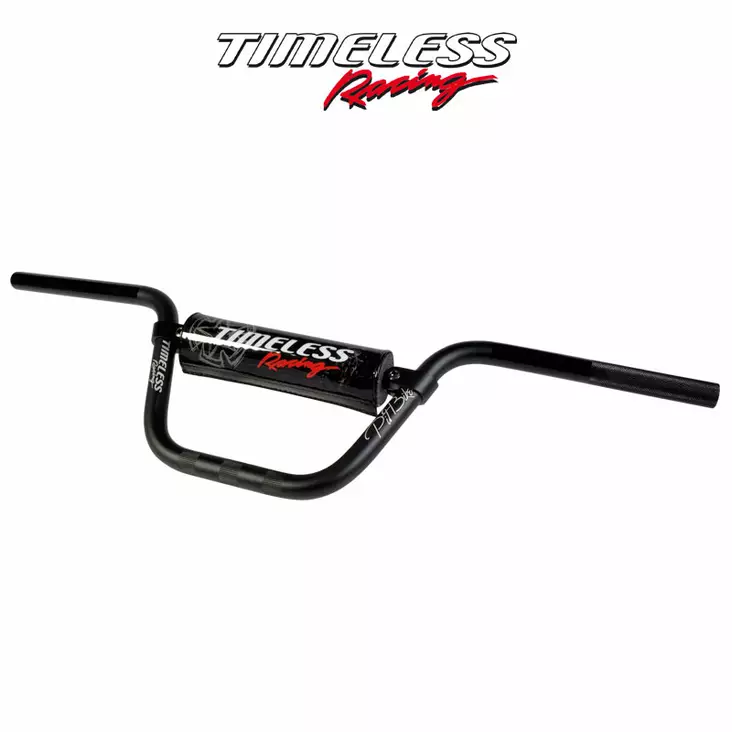 Timeless Ohjaustanko PitBike Musta Alumiini l. 750mm k. 185mm - Mopon Ohjaustangot - D475366 - 1