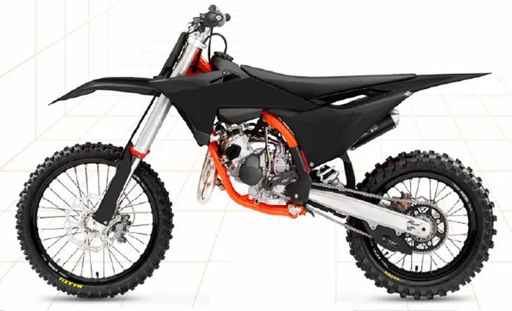 UFO Muovisarja 5-osainen musta KTM SX85 25-.. - Moottoripyörän muovisarjat - D529356 - 1