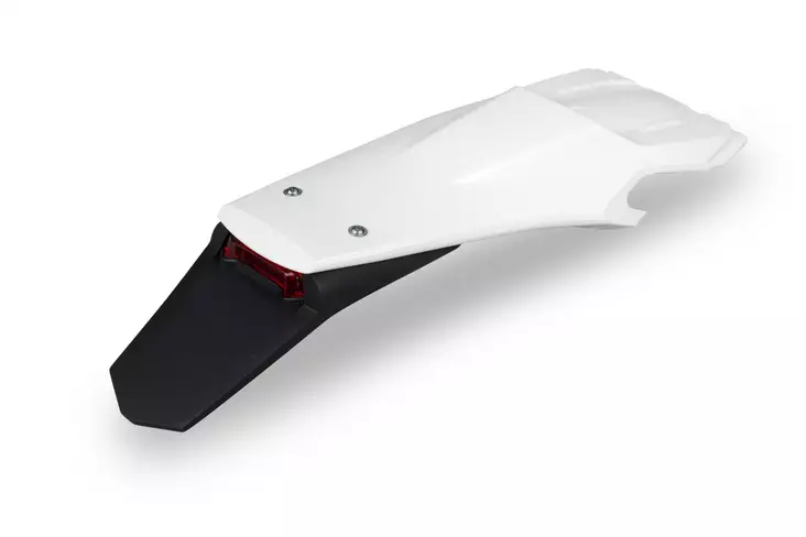 UFO Rear Fender Enduro LED HVA TE/FE 150-501 2020- Valkoinen 041 - Moottoripyörän lokasuojat - D402886 - 1