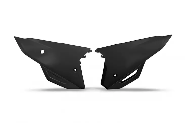UFO Sivunumerokilvet CRF250R/RX 22-24 CRF450R/RX 21-24 Musta 001 - Moottoripyörän ilmanohjaimet - D396376 - 1