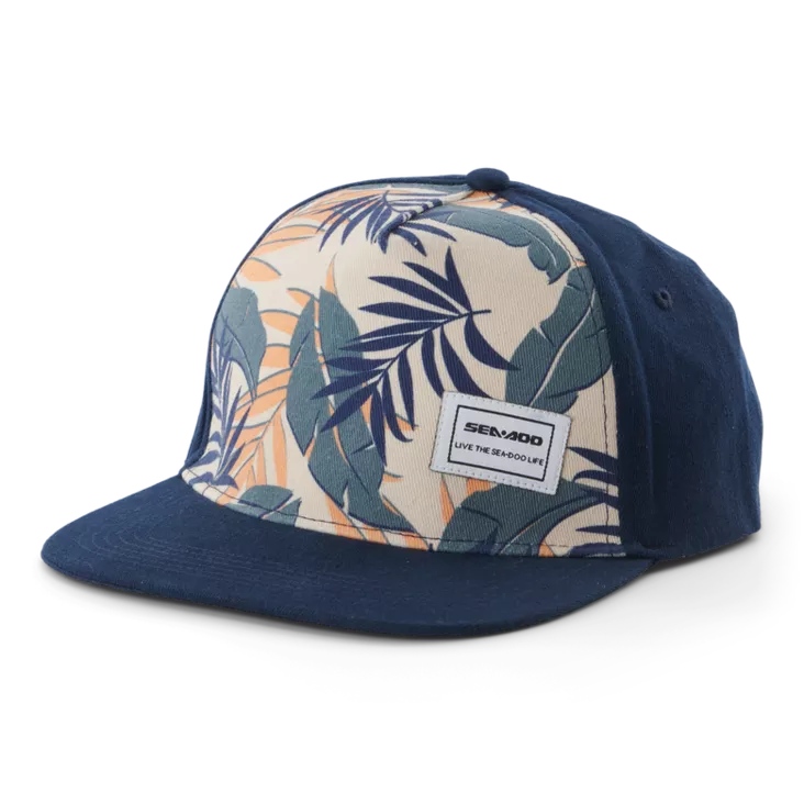 UNISEX SEA-DOO FLAT CAP RETRO O/S - Sea-Doo Vapaa-aika - 134926 - 1