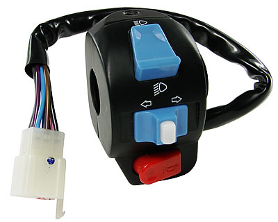 Valonvahitaja, Vasen, Yleismalli - Mopon Valot - D80356 - 1