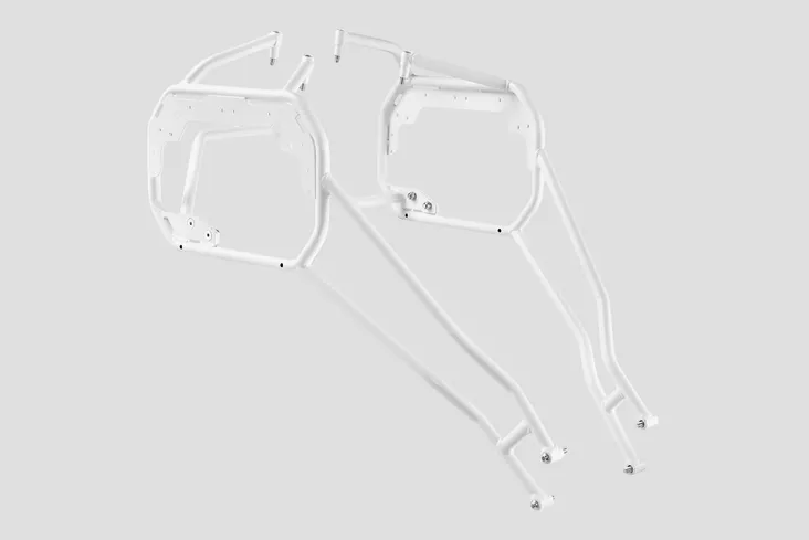 Yakk EXP Side carrier Husqvarna 701 Enduro/Supermoto (16-25) white - Moottoripyörän laukkujen kiinnityssarjat - D547336 - 1