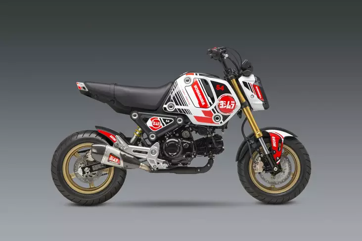 Yoshimura GROM 2022 Graphics Kit "Bullseye" - Moottoripyörän tarrasarjat - D417856 - 1