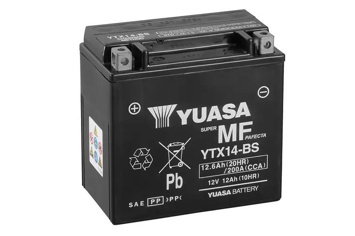 Yuasa akku YTX14(WC) hapotettu (4) - Akut - D410226 - 1