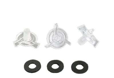 Airoh Aviator 2.1/2.2/2.3/Ace -junior/Twist lipan ruuvisarja - Muut varaosat - D156767 - 1