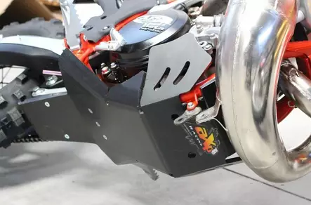 AXP Xtrem HDPE Skid Plate Black Beta 250RR/300RR 18-19 - Moottoripyörän pohjapanssarit - D243677 - 1