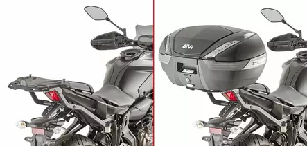Givi Monorack peräteline MT-07 2018- - Moottoripyörän laukkujen kiinnityssarjat - D280917 - 1
