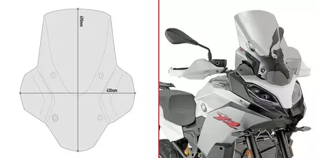 Givi SPOILER BMW F 900 XR (2020) - Moottoripyörän tuulisuojat - D368717 - 1