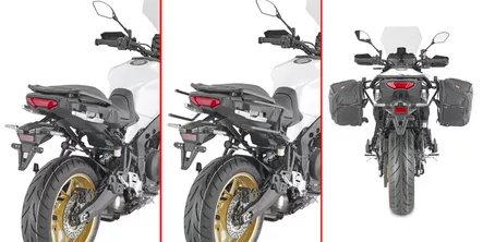 Givi TUB.HOLDER YAMAHA TRACER 9 (2021) - Moottoripyörän laukkujen kiinnityssarjat - D478827 - 1