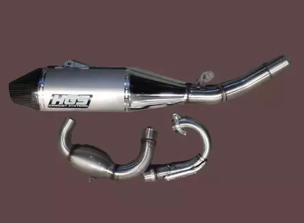 HGS Täysputkisto 4T Carbon Steel YZF250 19-.. XX250F 21-.. - Moottoripyörän pakoputkistot - D399357 - 1