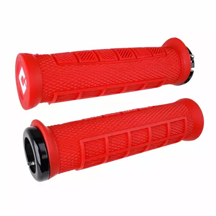 ODI Elite PRO V2.1 E-MTB Lock-On Grip 130mm Red/Black - Moottoripyörän kahvakumit - D510237 - 1