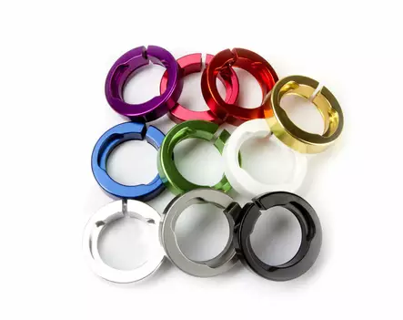 ODI Lock Jaw Clamps (4 pcs.) Blue - Moottoripyörän kahvakumit - D510277 - 1