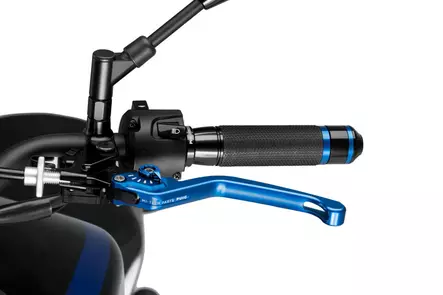 Puig Unfoldable Clutch Lever 3.0. C/Blue Selector C/Blu - Moottoripyörän vivut ja vivunrungot - D358507 - 1