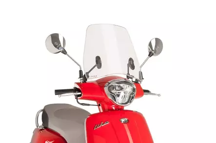Puig Winds. Urban Kymco Like 125 17-18'- C/Clear - Moottoripyörän tuulisuojat - D303107 - 1