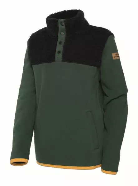 SKI-DOO PULLOVER FLEECE LASTEN ARMY GREEN - Ski-Doo Vapaa-aika - 132327 - 1