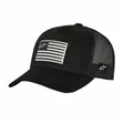 Alpinestars Hat Flag Snapback Black/Black One Size - Pipot & lippikset - D512587 - 1