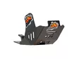 AXP Skid Plate PHD 6mm Black Ducati DESMO 450MX 25- - Moottoripyörän pohjapanssarit - D540297 - 1