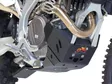 AXP Xtrem HDPE Skid Plate Black Triumph TF450-RC/TF450-E 25- - Moottoripyörän pohjapanssarit - D536327 - 2