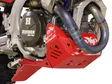 AXP Xtrem HDPE Skid Plate Red Honda CRF450R/CRF450RX 25- - Moottoripyörän pohjapanssarit - D545747 - 2