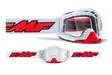 FMF POWERBOMB Goggle Rocket Valkoinen - Kirkas Linssi - Offroad ajolasit - D440927 - 1