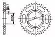 Forte Takaratas 53 hammasta (420), Ø108mm, Aprilia 14- / Derbi 11- / Gilera 10- - Mopon Takarattaat - D479777 - 1