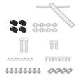Givi KIT TO TRANSF PLO INTO RAPID FITTING - Moottoripyörän laukkujen kiinnityssarjat - D417507 - 1