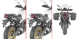 Givi TUB.HOLDER YAMAHA TRACER 9 (2021) - Moottoripyörän laukkujen kiinnityssarjat - D478827 - 1