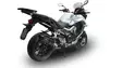 GPR Honda Crossrunner 800 2017/20 e4 EC-Approv. slip-on exhaust Furore Evo4 Nero - Moottoripyörän äänenvaimentimet - D425957 - 6
