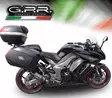 GPR Kawasaki Z 1000 2010/13 Pair EC-Approv. slip-on exhaust Gpe Ann. Poppy - Moottoripyörän äänenvaimentimet - D422897 - 9