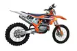 GPR Ktm Sx-F 450 2020 Mx competition full line Pentacross Inox - Moottoripyörän pakoputkistot - D423967 - 8