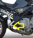 GPR Mv Agusta Brutale 750 S 2000/06 EC-Approv. slip-on exhaust Furore Nero - Moottoripyörän äänenvaimentimet - D428097 - 12