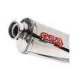 GPR Triumph Tiger 1050 2007/12 EC-Approv. slip-on exhaust Trioval - Moottoripyörän äänenvaimentimet - D428767 - 2