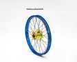 Haan wheel SX&SXF&EXC MODELS 03-14 17-3,50 BLUE RIM/YELLOW HUB - Moottoripyörän täydelliset vanteet - D366177 - 1