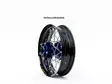 Haan wheel YZ125/250/YZF250/450 99-10 17-3,50 BL/B - Moottoripyörän täydelliset vanteet - D96597 - 1