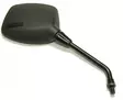 Hyper peili, Kawasaki, mattamusta, Vasen - Moottoripyörän peilit - D3777 - 1