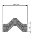 JetPort Flexi lisämoduli pieni, harmaa - Vesijettilaiturit - D328677 - 1