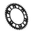 JT Takaratas Alumiini 7075 T6 Musta JTA1308.46BLK - Moottoripyörän takarattaat - D433627 - 1