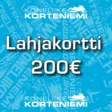 Lahjakortti 200 € - Lahjakortit ja etukupongit - 139057 - 1