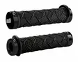 ODI ATV DUAL LOCK-ON GRIPS X-Treme Grip Black w/Black Clamps - Moottoripyörän kahvakumit - D510117 - 1