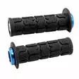 ODI (Single-Clamp) GRIPS ROGUE ATV/PWC - V2.1 L/O 125mm ¾ Flg Black w/Blue Clamp - Moottoripyörän kahvakumit - D510097 - 1