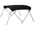 OS CRUISER BIMINI STAINLESS STEEL 4 BOW 2.4M-2.7M BLACK - Biminit - D240887 - 1
