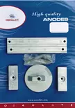 Osculati anodisarja (alu) Mercury Verado 4/Optimax - Anodisarjat - D383407 - 1