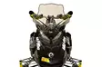 Powermadd Tuulilasi Ski-Doo Gen4 Keskikorkea 20" Kirkas/Mustalla grafiikalla - Moottorikelkan tuulilasit - D498167 - 2