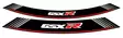 Puig Kit 8 Rim Strips Gsxr C/Silver - Moottoripyörän vanneteipit - D201907 - 1