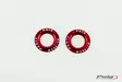 Puig set of red aluminium rings for PHB swing protector - Moottoripyörän moottorin kopat - D359027 - 1