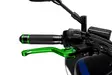 Puig Unfoldable Brake Lever 3.0. C/Green Selector C/Gre - Moottoripyörän vivut ja vivunrungot - D358217 - 1