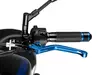 Puig Unfoldable Clutch Lever 3.0. C/Blue Selector C/Blu - Moottoripyörän vivut ja vivunrungot - D358507 - 1