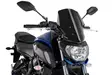 Puig Windshields N.G.Touring Yamaha Mt07 18'- C/Black - Moottoripyörän tuulisuojat - D302907 - 1