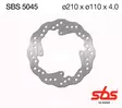 Sbs Jarrulevy Standard - Moottoripyörän jarrulevyt - D241677 - 1